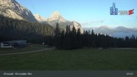 Archived image Webcam View of Ehrwalder Alm 06:00