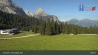 Archived image Webcam View of Ehrwalder Alm 15:00