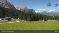 Archived image Webcam View of Ehrwalder Alm 17:00