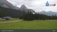 Archiv Foto Webcam Sicht auf das Kinderland an der Ehrwalder Alm 08:00