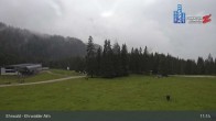 Archiv Foto Webcam Sicht auf das Kinderland an der Ehrwalder Alm 10:00