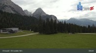Archiv Foto Webcam Sicht auf das Kinderland an der Ehrwalder Alm 07:00