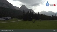 Archiv Foto Webcam Sicht auf das Kinderland an der Ehrwalder Alm 16:00