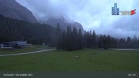Archiv Foto Webcam Sicht auf das Kinderland an der Ehrwalder Alm 06:00