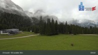 Archiv Foto Webcam Sicht auf das Kinderland an der Ehrwalder Alm 09:00