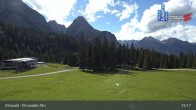 Archiv Foto Webcam Sicht auf das Kinderland an der Ehrwalder Alm 14:00