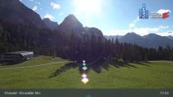 Archiv Foto Webcam Sicht auf das Kinderland an der Ehrwalder Alm 16:00