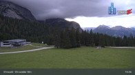 Archived image Webcam View of Ehrwalder Alm 20:00