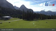 Archived image Webcam View of Ehrwalder Alm 14:00