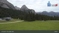 Archiv Foto Webcam Sicht auf das Kinderland an der Ehrwalder Alm 09:00