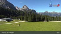 Archiv Foto Webcam Sicht auf das Kinderland an der Ehrwalder Alm 10:00