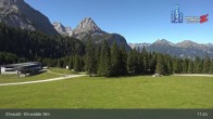 Archiv Foto Webcam Sicht auf das Kinderland an der Ehrwalder Alm 10:00