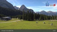 Archiv Foto Webcam Sicht auf das Kinderland an der Ehrwalder Alm 12:00