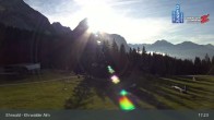 Archiv Foto Webcam Sicht auf das Kinderland an der Ehrwalder Alm 16:00