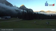 Archiv Foto Webcam Sicht auf das Kinderland an der Ehrwalder Alm 07:00