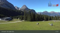 Archiv Foto Webcam Sicht auf das Kinderland an der Ehrwalder Alm 10:00
