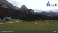 Archived image Webcam View of Ehrwalder Alm 08:00
