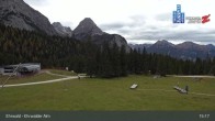 Archived image Webcam View of Ehrwalder Alm 14:00