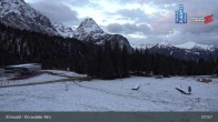 Archiv Foto Webcam Sicht auf das Kinderland an der Ehrwalder Alm 07:00