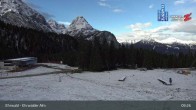 Archiv Foto Webcam Sicht auf das Kinderland an der Ehrwalder Alm 08:00