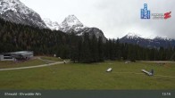 Archiv Foto Webcam Sicht auf das Kinderland an der Ehrwalder Alm 12:00
