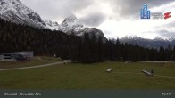 Archived image Webcam View of Ehrwalder Alm 14:00