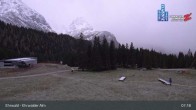 Archived image Webcam View of Ehrwalder Alm 06:00