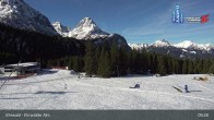 Archiv Foto Webcam Sicht auf das Kinderland an der Ehrwalder Alm 08:00