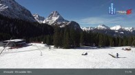 Archiv Foto Webcam Sicht auf das Kinderland an der Ehrwalder Alm 10:00