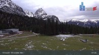 Archiv Foto Webcam Sicht auf das Kinderland an der Ehrwalder Alm 06:00