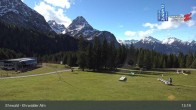 Archiv Foto Webcam Sicht auf das Kinderland an der Ehrwalder Alm 12:00