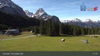 Archiv Foto Webcam Sicht auf das Kinderland an der Ehrwalder Alm 10:00