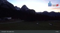 Archived image Webcam View of Ehrwalder Alm 02:00