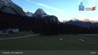 Archived image Webcam View of Ehrwalder Alm 07:00
