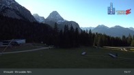 Archiv Foto Webcam Sicht auf das Kinderland an der Ehrwalder Alm 14:00