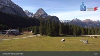 Archiv Foto Webcam Sicht auf das Kinderland an der Ehrwalder Alm 10:00