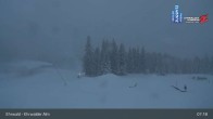 Archiv Foto Webcam Sicht auf das Kinderland an der Ehrwalder Alm 06:00
