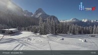 Archiv Foto Webcam Sicht auf das Kinderland an der Ehrwalder Alm 12:00