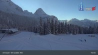 Archiv Foto Webcam Sicht auf das Kinderland an der Ehrwalder Alm 14:00