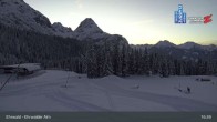 Archiv Foto Webcam Sicht auf das Kinderland an der Ehrwalder Alm 16:00