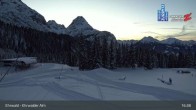 Archiv Foto Webcam Sicht auf das Kinderland an der Ehrwalder Alm 04:00