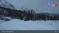 Archiv Foto Webcam Sicht auf das Kinderland an der Ehrwalder Alm 06:00