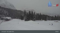 Archiv Foto Webcam Sicht auf das Kinderland an der Ehrwalder Alm 08:00