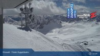 Archived image Webcam Tiroler Zugspitzbahn Top Station 12:00