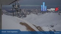 Archived image Webcam Tiroler Zugspitzbahn Top Station 00:00