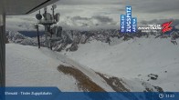 Archived image Webcam Tiroler Zugspitzbahn Top Station 10:00