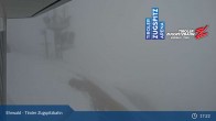 Archived image Webcam Tiroler Zugspitzbahn Top Station 16:00