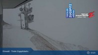 Archiv Foto Webcam Tiroler Zugspitzbahn: Bergstation 14:00