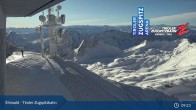 Archiv Foto Webcam Tiroler Zugspitzbahn: Bergstation 08:00