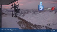 Archiv Foto Webcam Tiroler Zugspitzbahn: Bergstation 06:00